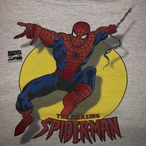 Vintage Spider-Man Comic T Shirt Marvel
